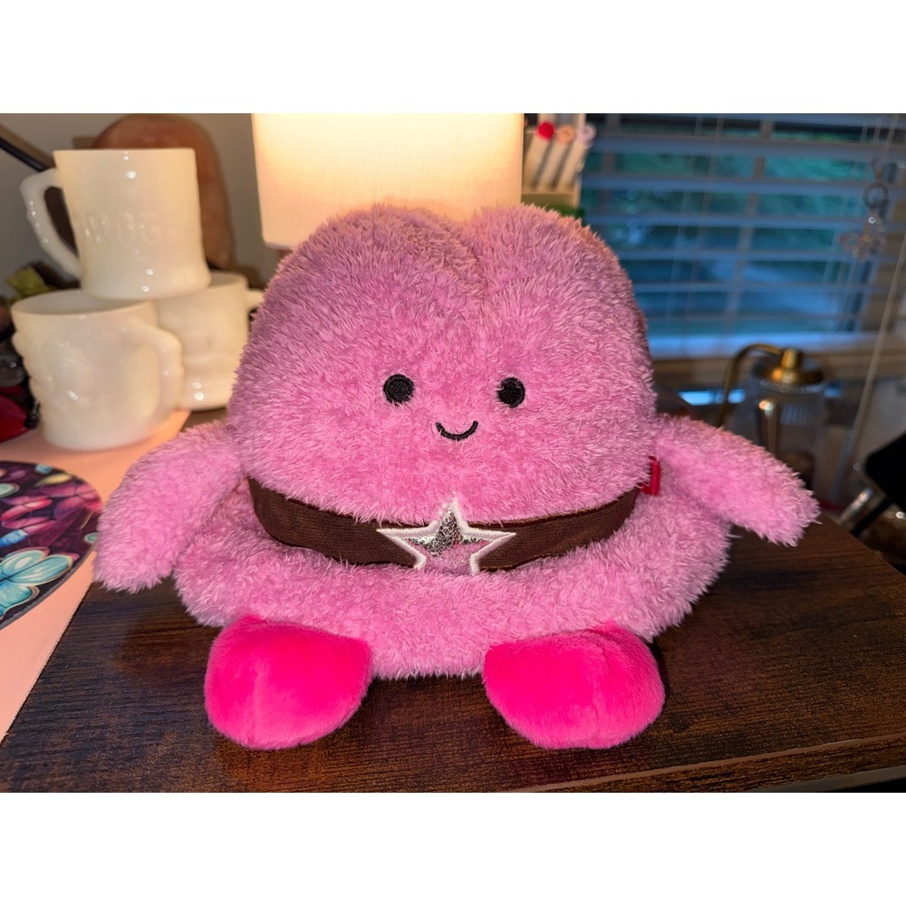 BumBumz Cooper Pink Cowboy Hat Plush RetroBumz Kellytoy Soft Toy